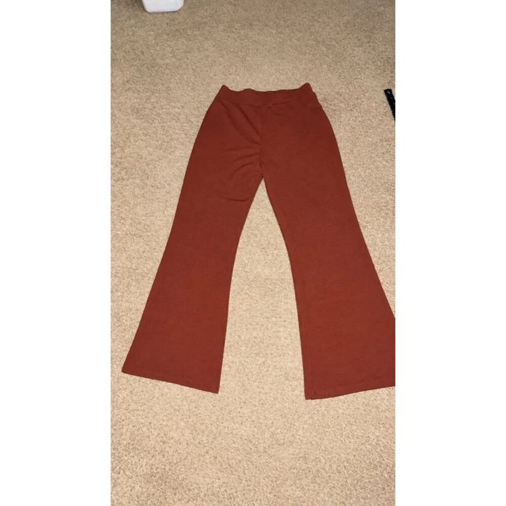 Brown Flare Pants
